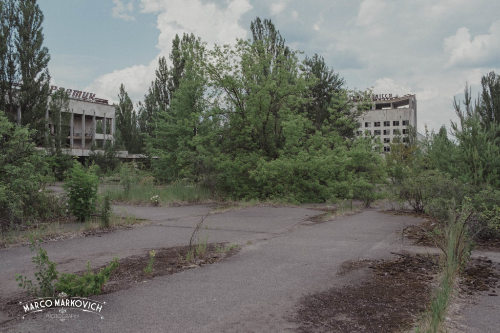 Square in Pripyat, 2019